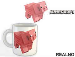 Pig - Minecraft - Šolja