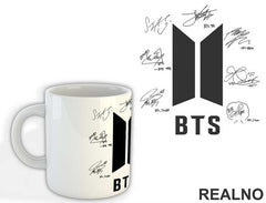 Signatures - Logo - BTS - Bangtan Boys - Muzika - Šolja