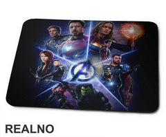 Characters And Logo - Avengers - Podloga za miš