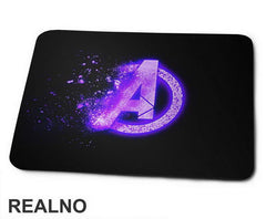 Purple Logo - Avengers - Podloga za miš