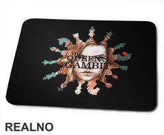 Logo And Elizabeth - Queen's Gambit - Podloga za miš