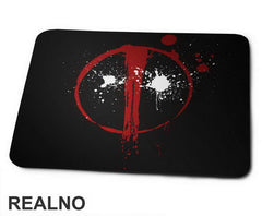 Black, White And Red - Deadpool - Podloga za miš