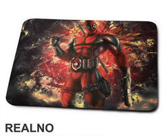 Exploding Background - Deadpool - Podloga za miš