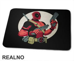 With Two Guns - Deadpool - Podloga za miš