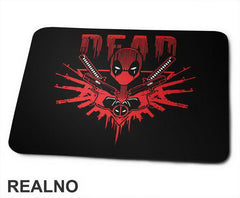 Guns Portrait - Deadpool - Podloga za miš