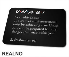 Unagi Noun - Friends - Prijatelji - Podloga za miš