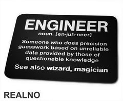 Engineer Definition - Humor - Podloga za miš