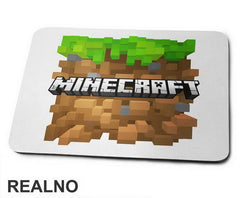 Blocks Logo - Minecraft - Podloga za miš