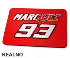 Marquez Text Logo - 93 - MotoGP - Sport - Podloga za miš