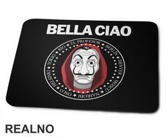 Bella Ciao - Ramones Circle Stars - La Casa de Papel - Money Heist - Podloga za miš