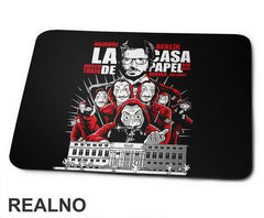 Browning Machine Gun - La Casa de Papel - Money Heist - Podloga za miš