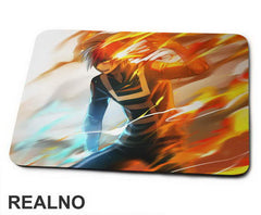 Todoroki Fire And Ice - My Hero Academia - Podloga za miš