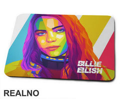 Colorful Polygonal Art - Billie Eilish - Muzika - Podloga za miš