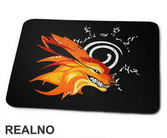 Nine Tailed Fox With The Seal Symbol - Naruto - Podloga za miš