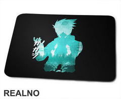 Kakashi - Light Blue Silhouette - Naruto - Podloga za miš