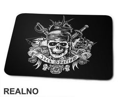 Jack Sparrow Skull - Pirates of the Caribbean - Podloga za miš