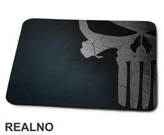 Half - Logo And Blue Background - Punisher - Podloga za miš