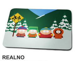 The Bus Stop - South Park - Podloga za miš