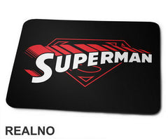 Comic Book Logo - Superman - Podloga za miš