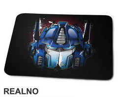 Optimus Prime Head Paint Splash - Transformers - Podloga za miš