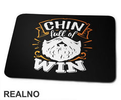 Chin Full Of Win - Brada - Beard - Podloga Za Miš