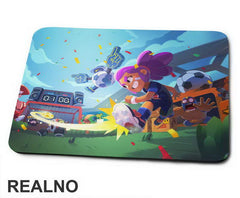 Shelly Playing Football - Brawl Stars - Podloga za miš