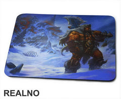 Durotan - Snow - World Of Warcraft - WOW - Podloga za miš