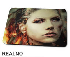 Lagertha - Fire - Vikings - Podloga za miš