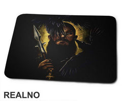 Ragnar And Crows - Gold And Black - Vikings - Podloga za miš