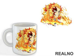 Kyojuro Rengoku - Demon Slayer - Šolja