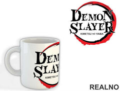 Logo - Kimetsu no Yaiba - Demon Slayer - Šolja