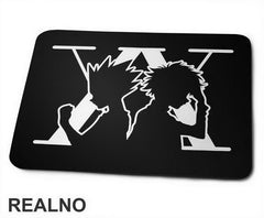 White Logo - Hunter x Hunter - Podloga za miš