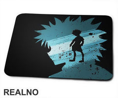 Killua And Yo-yo - Blue - Hunter x Hunter - Podloga za miš
