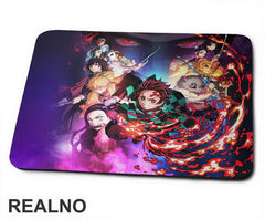 Characters - Colors - Demon Slayer - Podloga za miš