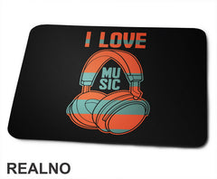 I Love Music - Colors - Muzika - Podloga za miš
