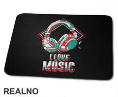 I Love Music - Parts - Muzika - Podloga za miš