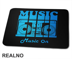 Music On - Muzika - Podloga za miš
