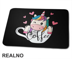 Inside A Coffee Mug - Unicorn - Jednorog - Podloga za miš