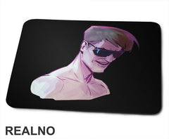 Johnny Cage Portrait Illustration - Mortal Kombat - Podloga za miš