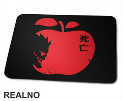 Ryuks Face In The Apple - Death Note - Podloga za miš