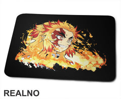 Kyojuro Rengoku - Demon Slayer - Podloga za miš