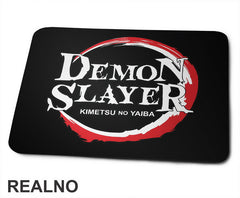 Logo - Kimetsu No Yaiba - Demon Slayer - Podloga za miš