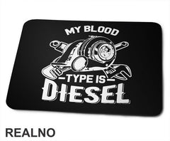 My Blood Type Is Diesel - Motor - Radionica - Majstor - Podloga za miš