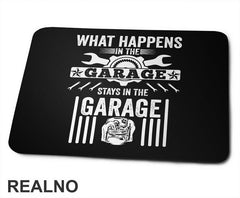 What Happines In The Garage, Stay In The Garage - Radionica - Majstor - Podloga za miš