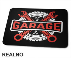 Garage Tools - Orange - Radionica - Majstor - Podloga za miš