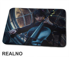 Playing A Cello In Front Of The Window - Wednesday - Sreda - Podloga za miš