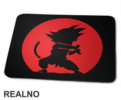 Casting Kamehameha - Shadow - Red Moon - Goku - Dragon Ball - Podloga za miš