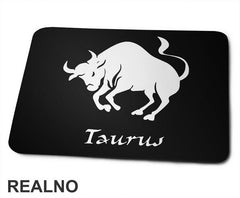 Bik - Taurus - Silhouette - Horoskop - Podloga za miš