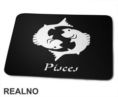 Ribe - Pisces - Silhouette - Horoskop - Podloga za miš