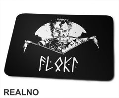 Floki Silhouette - Vikings - Podloga za miš